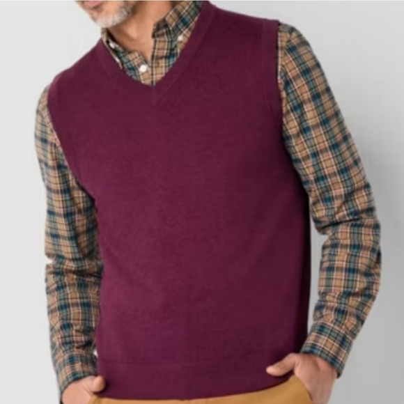 NWT Tasso Elba Macy's Men's Sweater Vest - Picture 1 of 7